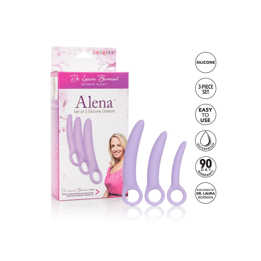 Calexotics - Dr Laura Berman Alena Set De 3 Dilatador Vaginal Silicona