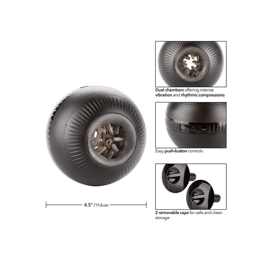 Optimum Power Masturball - Masturbador Masculino Con Vibración