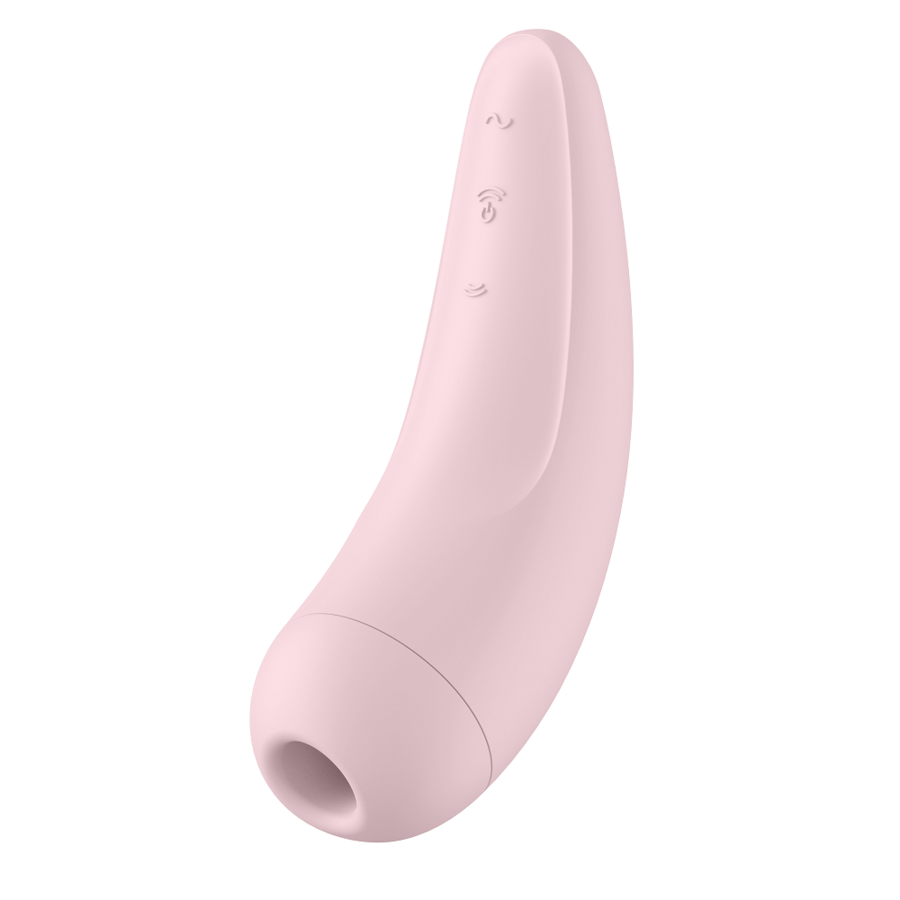 Satisfyer Curvy 2+ Rosa Vibrador De Ondas De Presión Con App Satisfyer Connect