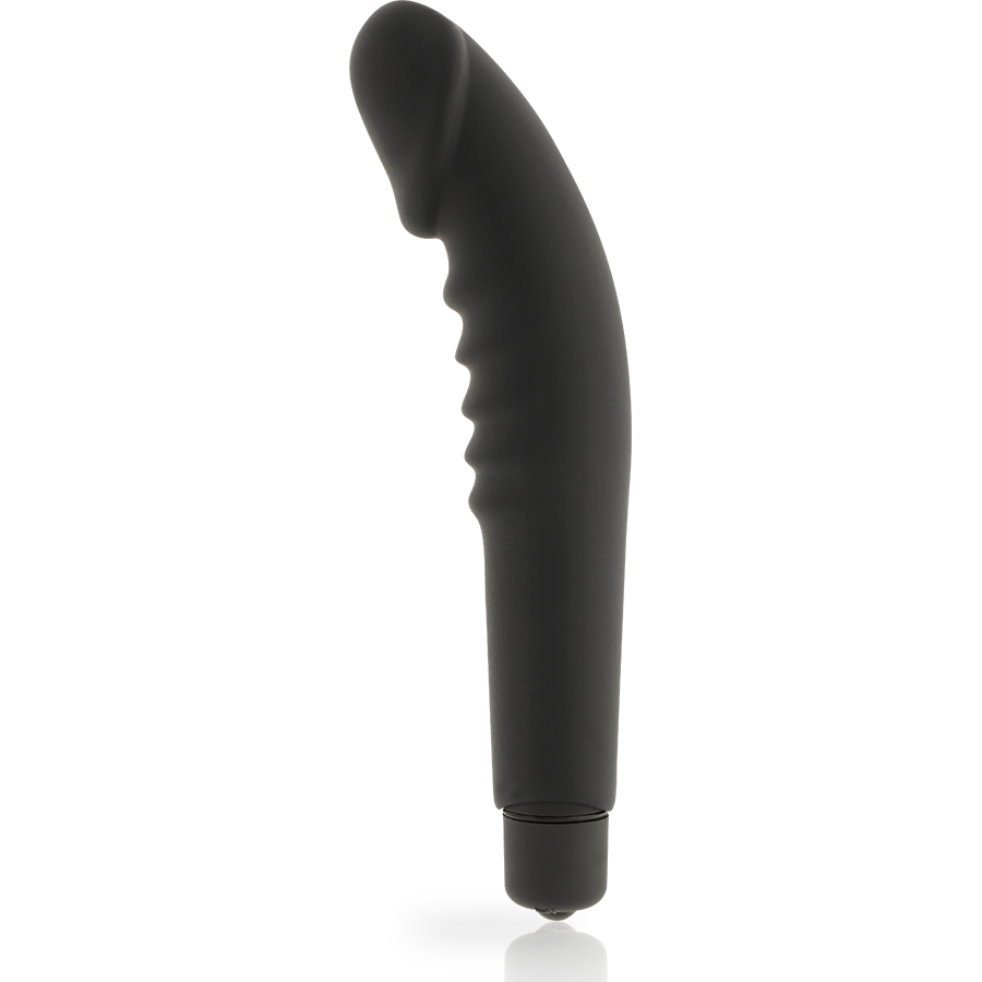 Dolce Vita - Realistic  Pleasure Vibrador Silicona Negro
