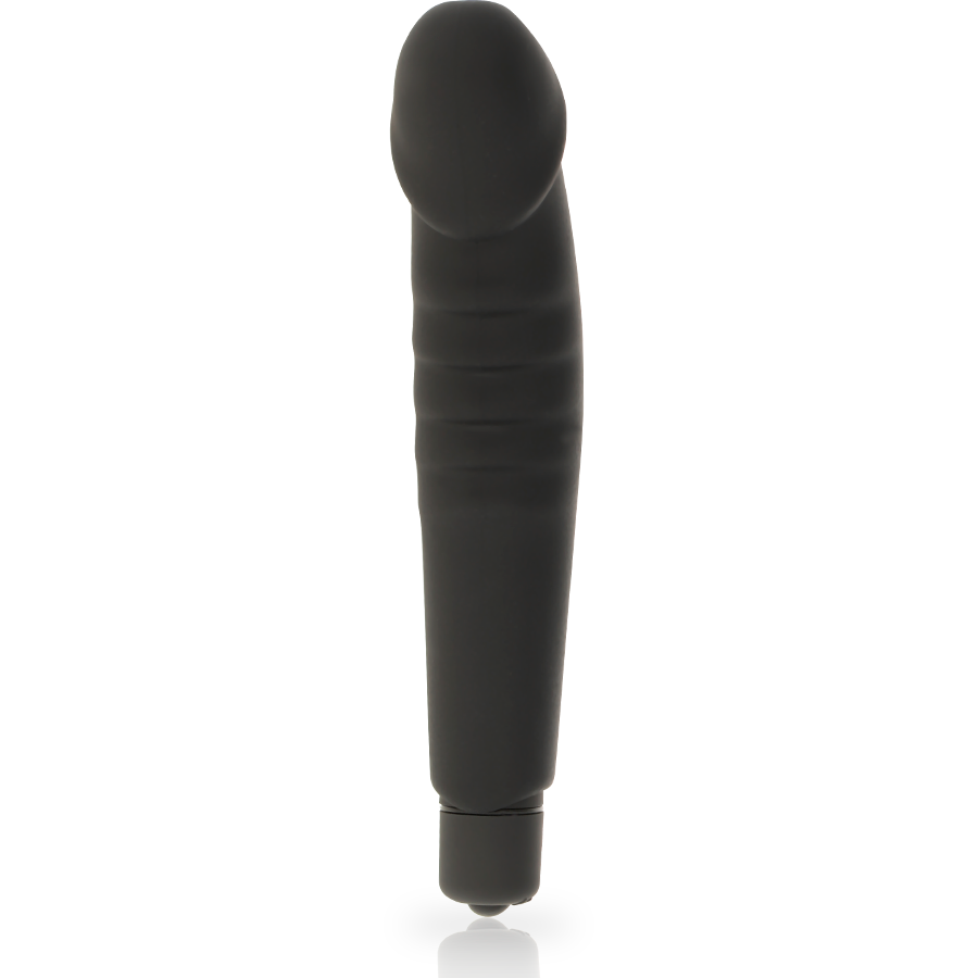 Dolce Vita - Realistic  Pleasure Vibrador Silicona Negro
