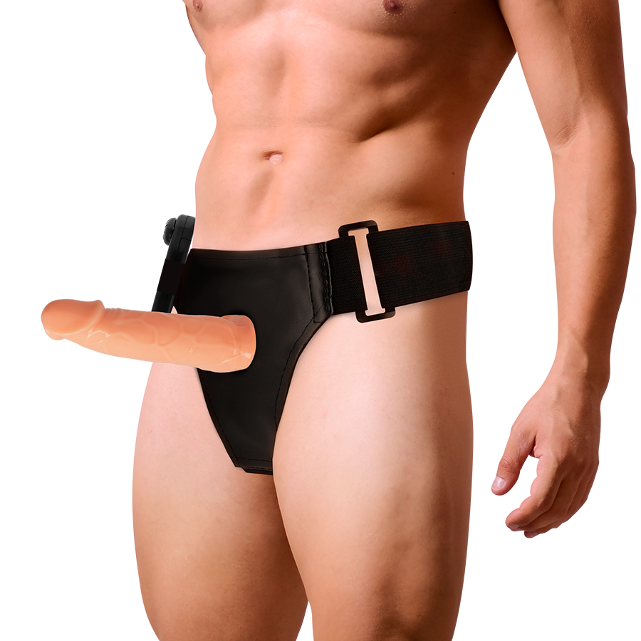 Harness Attraction - Rnes Hueco Willian Con Vibrador 17 Cm -O- 4.5 Cm