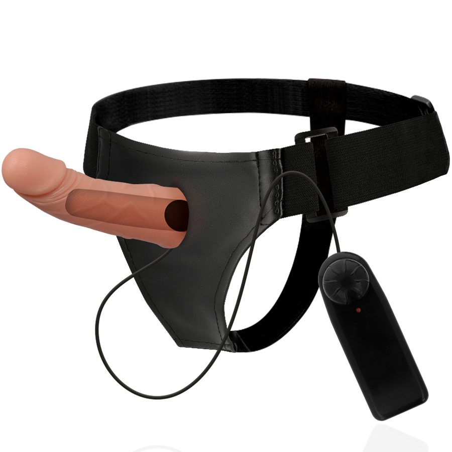 Harness Attraction - Rnes Hueco Marcos Con Vibrador 15 Cm -O- 5 Cm