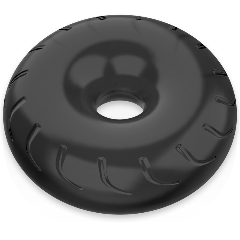 Powering - Super Flexible Y Resistente Anillo Pene  5cm Pr08 Negro