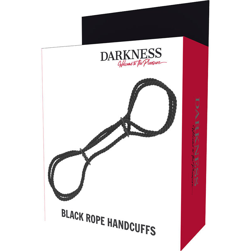 Darkness - Esposas Manos O Tobillos  Cuerda 100% Algodon