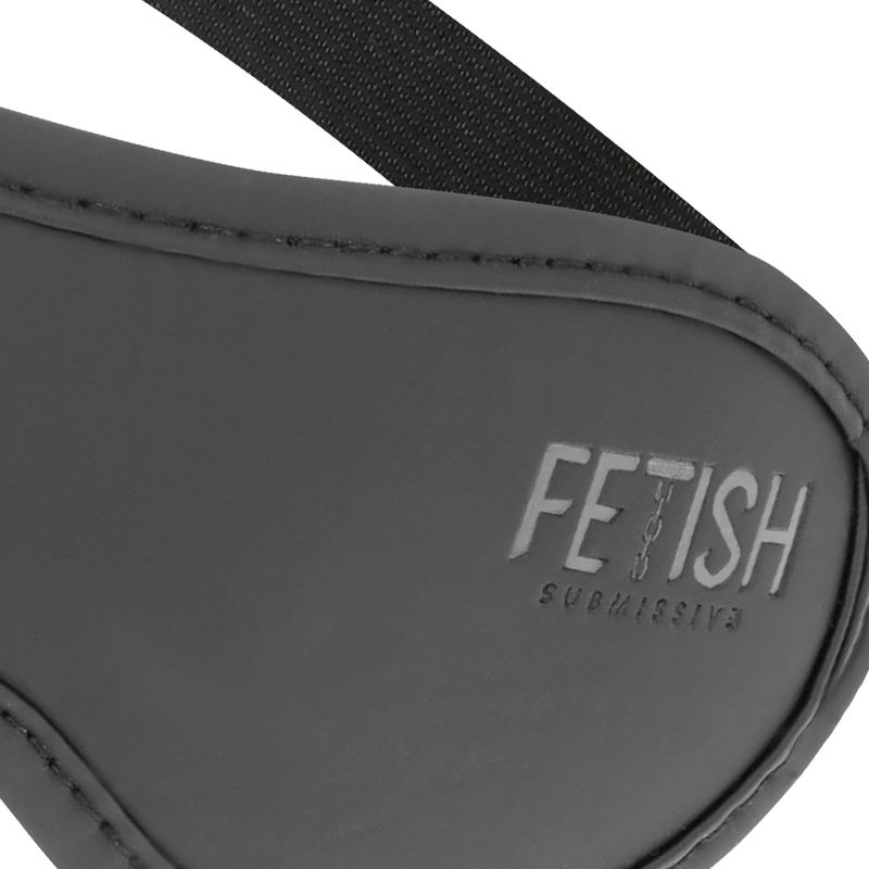 Fetish Submissive - Antifaz Cuero Vegano Ii Con Forro De Nopreno