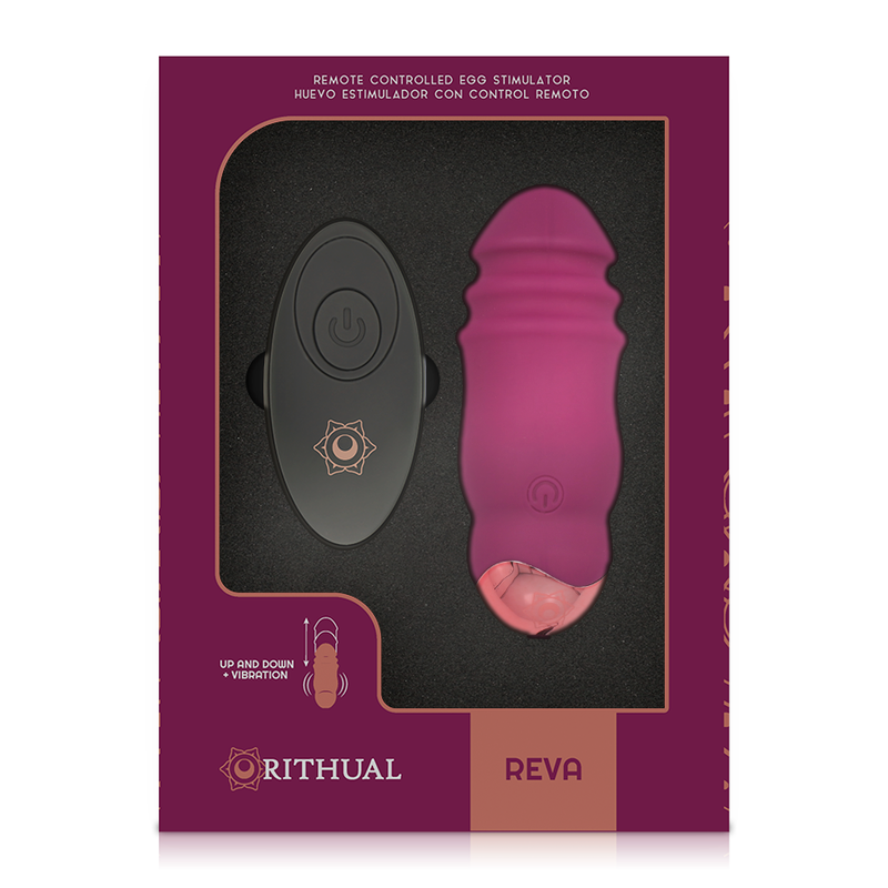 Rithual - Reva Huevo Control Remoto Sistema Up&Down + Vibración