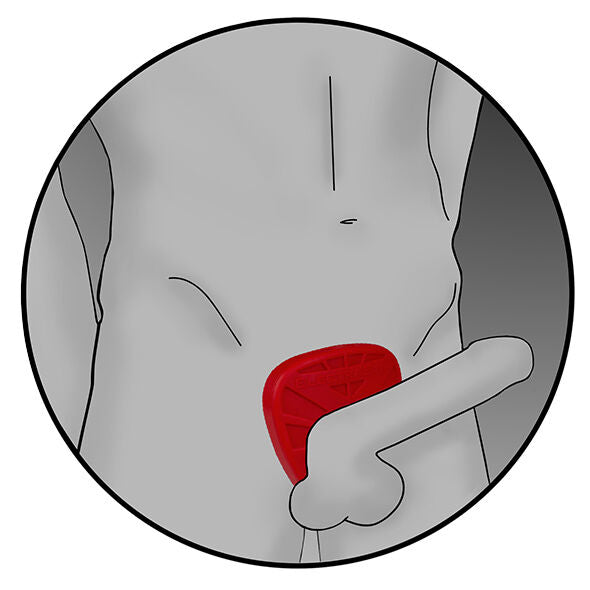 Silicone Fusion - Anillo Pene Con Electroestimulación