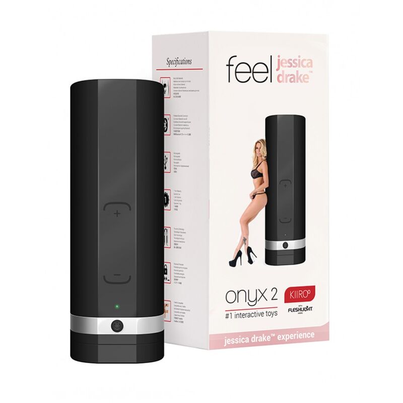 Kiiroo - Onyx+ Teledildonic Masturbador Jessica Drake Experience