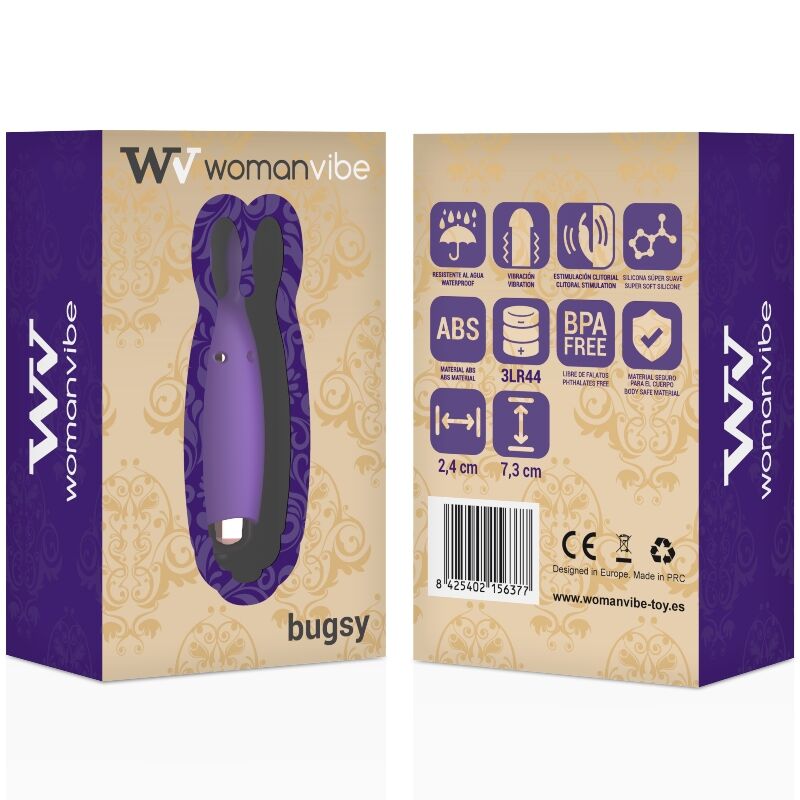 Womanvibe - Bugsy Estimulador Rabbit Silicona