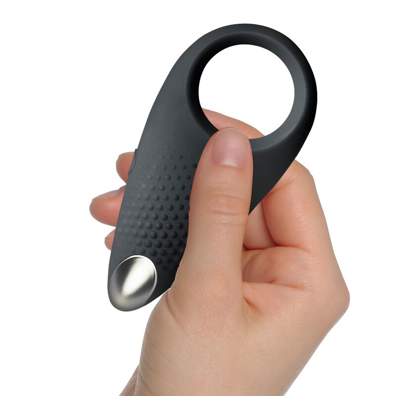 Estimulador Parejas Recargable Rocks-Off Empower  - Negro