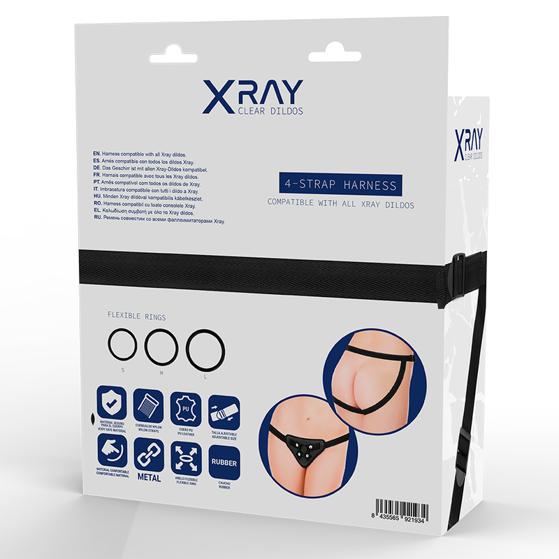X Ray - Arnés Compatible Con Anillas Silicona