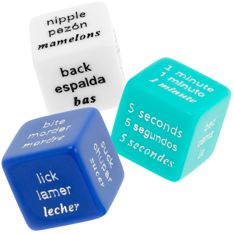 Waterfeel Juego De Dados Eróticos Es/Fr/En