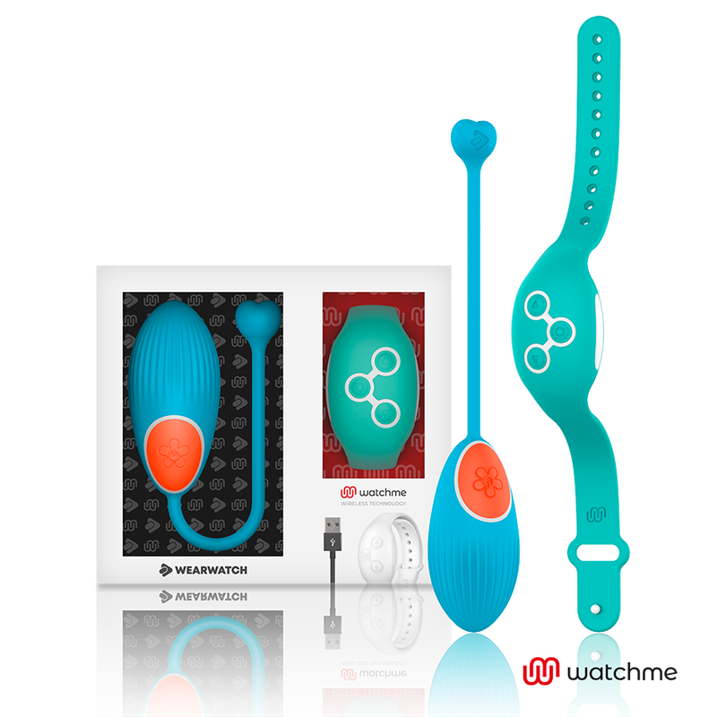 Wearwatch - Huevo Control Remoto Technology Watchme Azul / Aguamarina