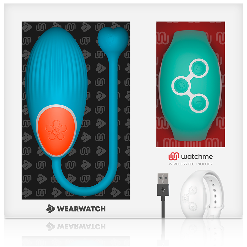 Wearwatch - Huevo Control Remoto Technology Watchme Azul / Aguamarina