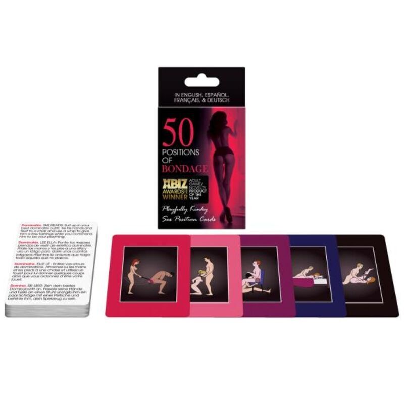 Kheper Games - Cartas 50 Posiciones De Bondage
