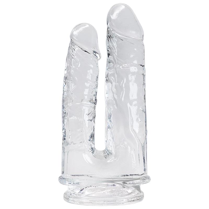 Alive - Imperium Pene Realistico Doble Transparente 12/14 Cm
