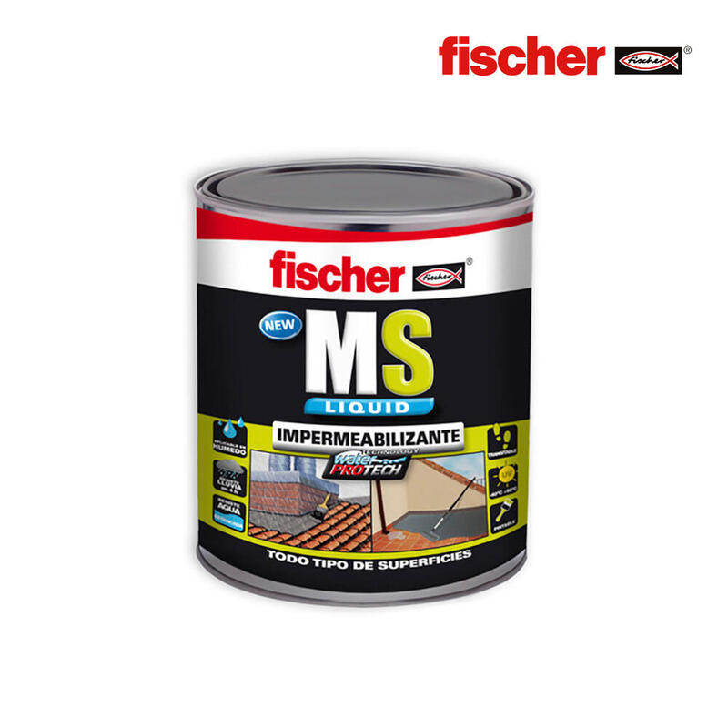Impermeabilizante Ms Líquido Marrón/Teja 1 Kg