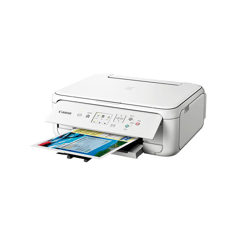 Impresora Canon Ixma Ts5151,Multifuncion,Color,216 X 297 Mm ,A4/Legal,120 Hojas,Usb 2.0 Wifi,Blanco