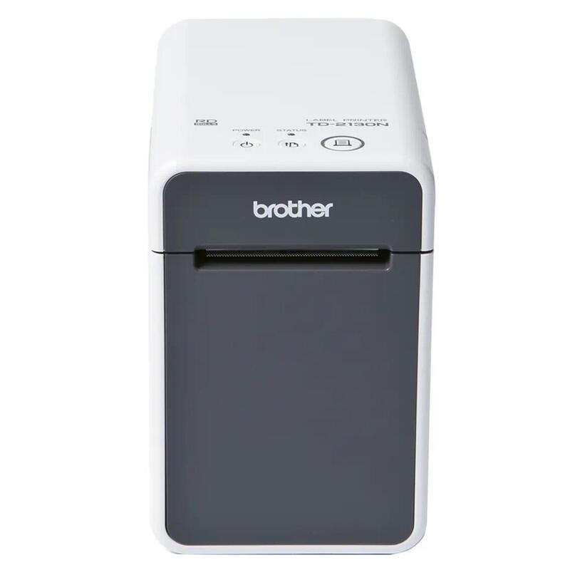 Impresora De Etiquetas Y Tickets Brother Td 2135n Termica Directa 32mb Ram Usb Red