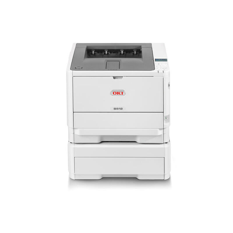 Impresora Oki B512dn Monocromo Duplex  Diodo Emisor De Luz A4 45 Ppm Capacidad: 630 Hojas Usb Lan