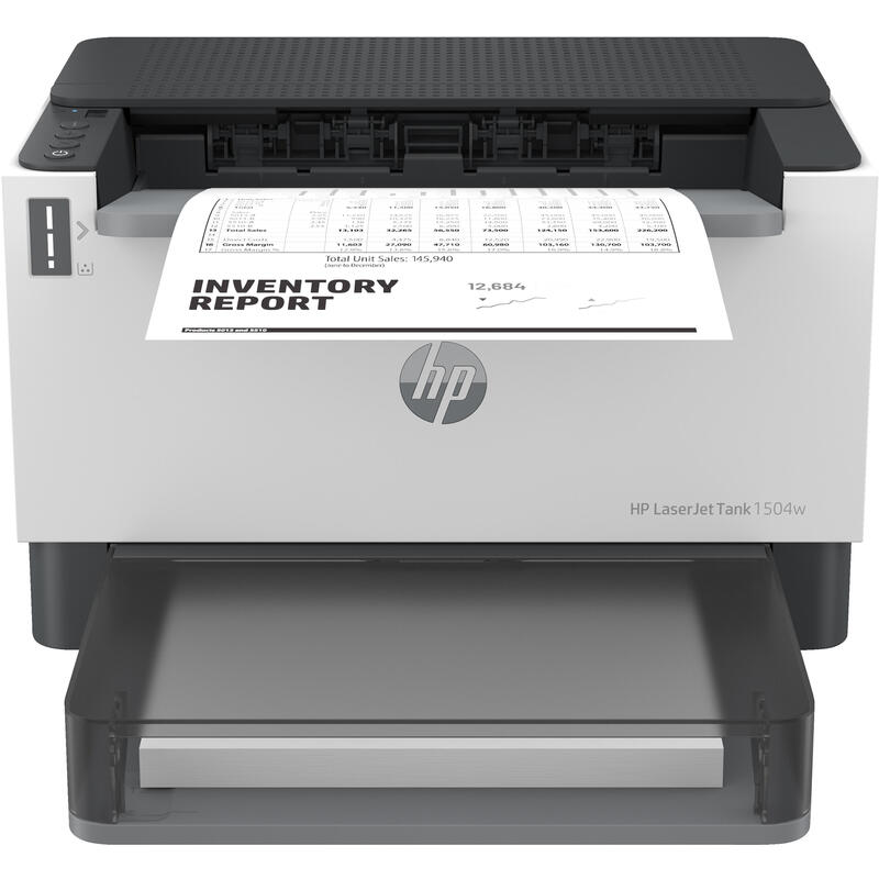 Impresora Recargable Láser Monocromo Hp Laserjet Tank 1504w Wifi Blanca