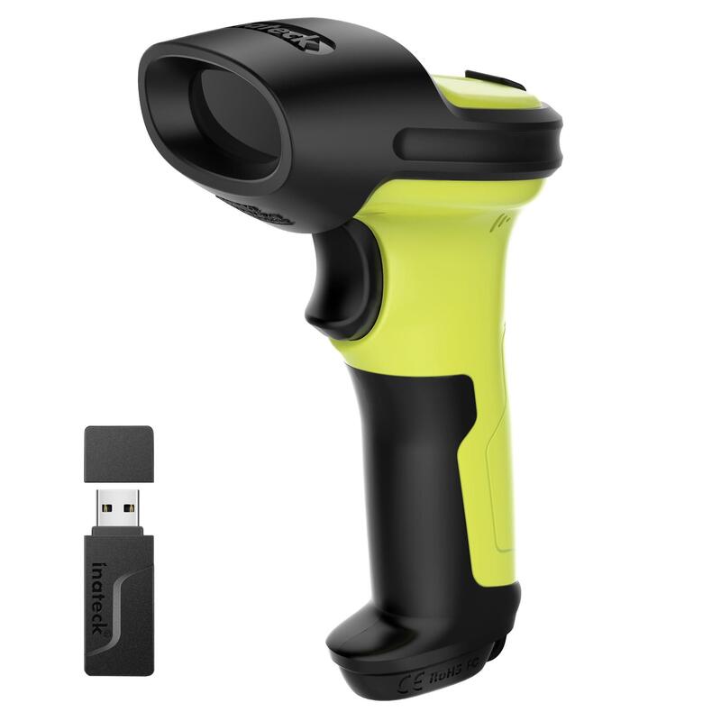 Inateck Escáner De Códigos De Barras 72 Green Kit Wireless 2d