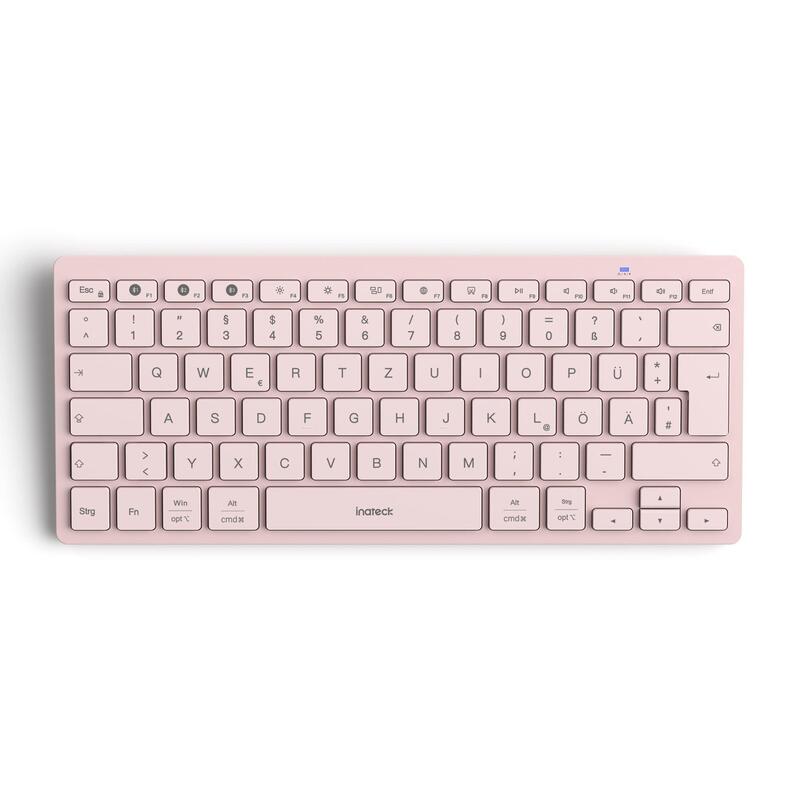 Inateck Keyboard Bt Qwertz Pink