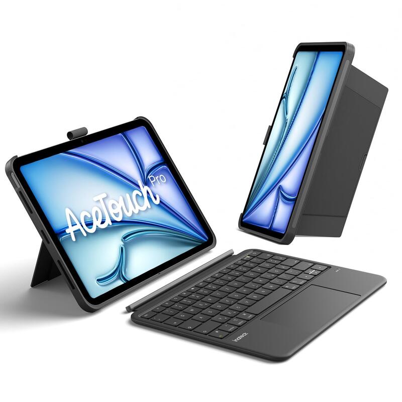 Inateck Keyboard Ipad 11"/10,9" Qwertz Rgb Gray