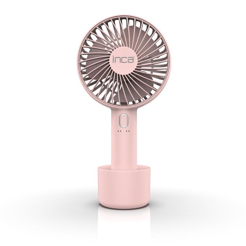 Inca Imf-12p Ventilador Y Nebulizador Personal De Mano Rosa