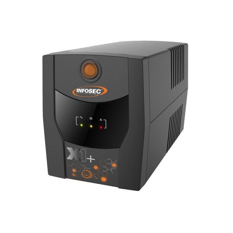 Infosec Inf_661161 Fuente De Alimentación De Respaldo Ups X1+ 2200, 2200va, 1320w, 6× C13
