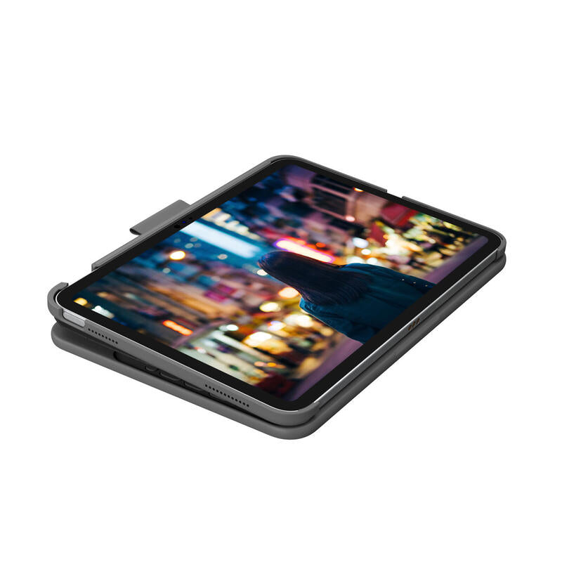 Inglés - Logitech Slim Folio Gris Bluetooth Qwerty Ipad Reino Unido