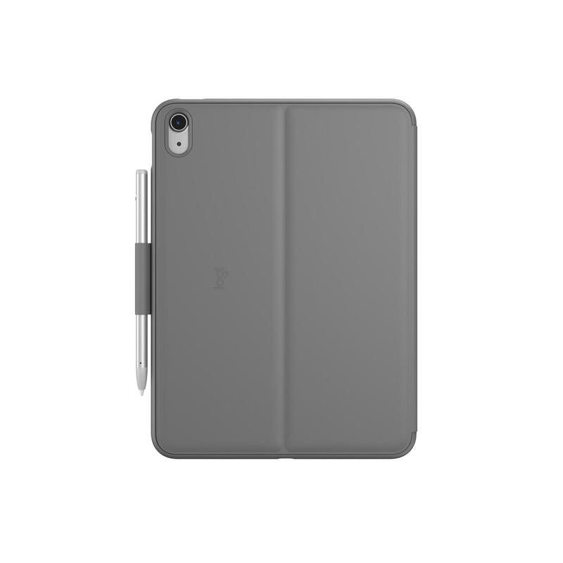 Inglés - Logitech Slim Folio Gris Bluetooth Qwerty Ipad Reino Unido