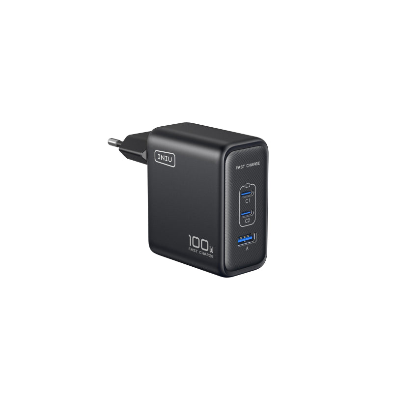 Iniu Cargador Leopard 100w 2usb-C+ 1usb-A