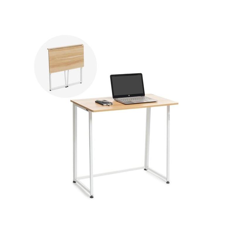 Innovagoods Dolenkaf Escritorio Plegable - Soporta Hasta 50kg - Facil De Transportar Y Guardar - Facil Limpieza -