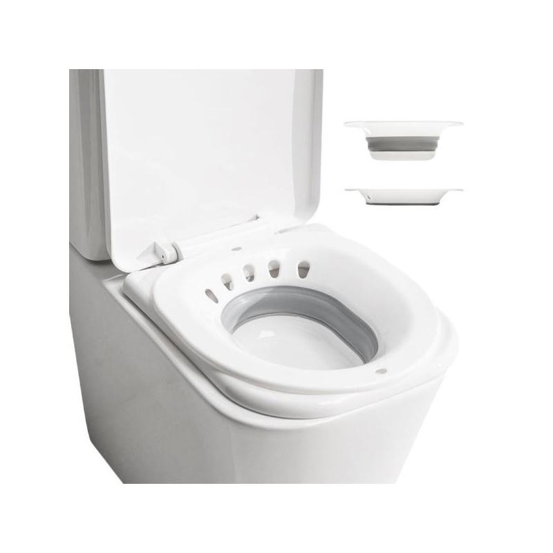 Innovagoods Fopobi Bide Plegable Para Inodoro - Soporta Hasta 140kg - Orificio Para Colgar - Plegable - Facil Limpieza