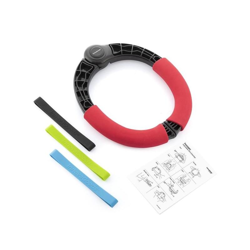 Innovagoods Forcearc Ejercitador De Brazos Regulable - Resistencia Ajustable - Guia De Ejercicios - Material