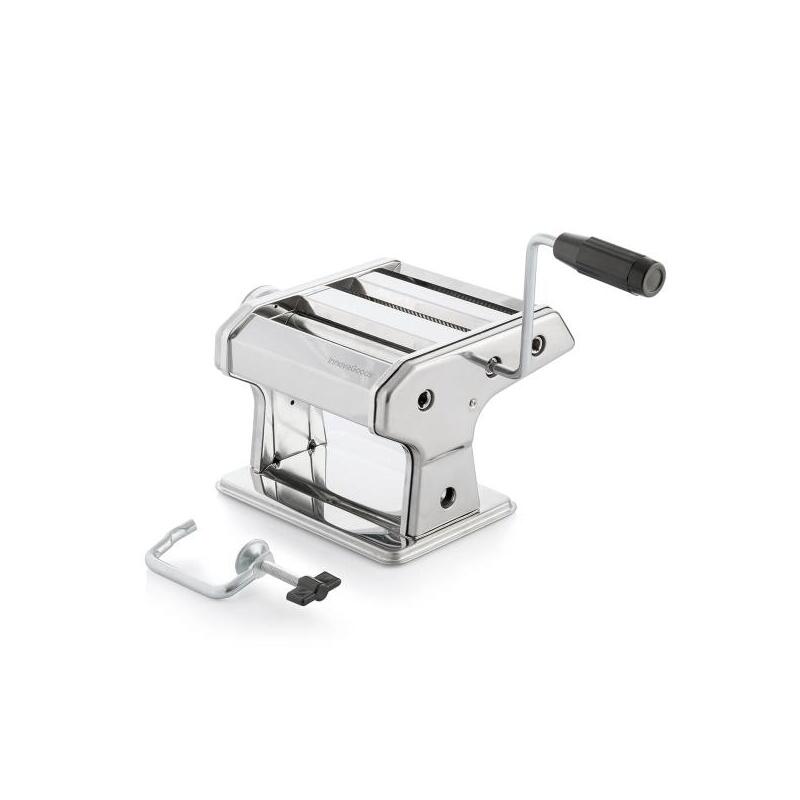 Innovagoods Frashta Maquina Para Pasta - Cuerpo De Metal - Multifuncion - 3 Formas Diferentes - Grosor Regulable -