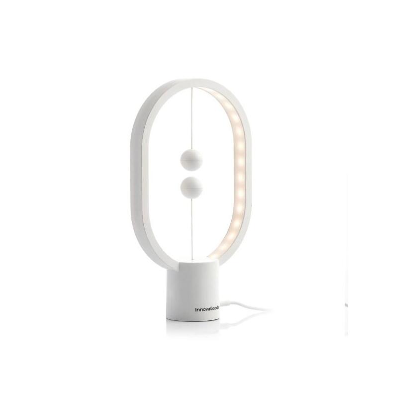 Innovagoods Magilum Lampara De Equilibrio Con Interruptor Magnetico - Potencia 3w - Incluye Cable Usb De 118cm - Luz