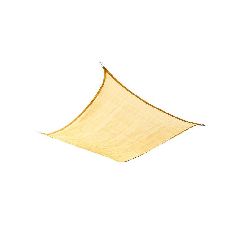 Innovagoods Shazail Toldo Vela Rectangular - Facil Limpieza - Proteccion Uv - Transpirable - Incluye Cuerda Y 4