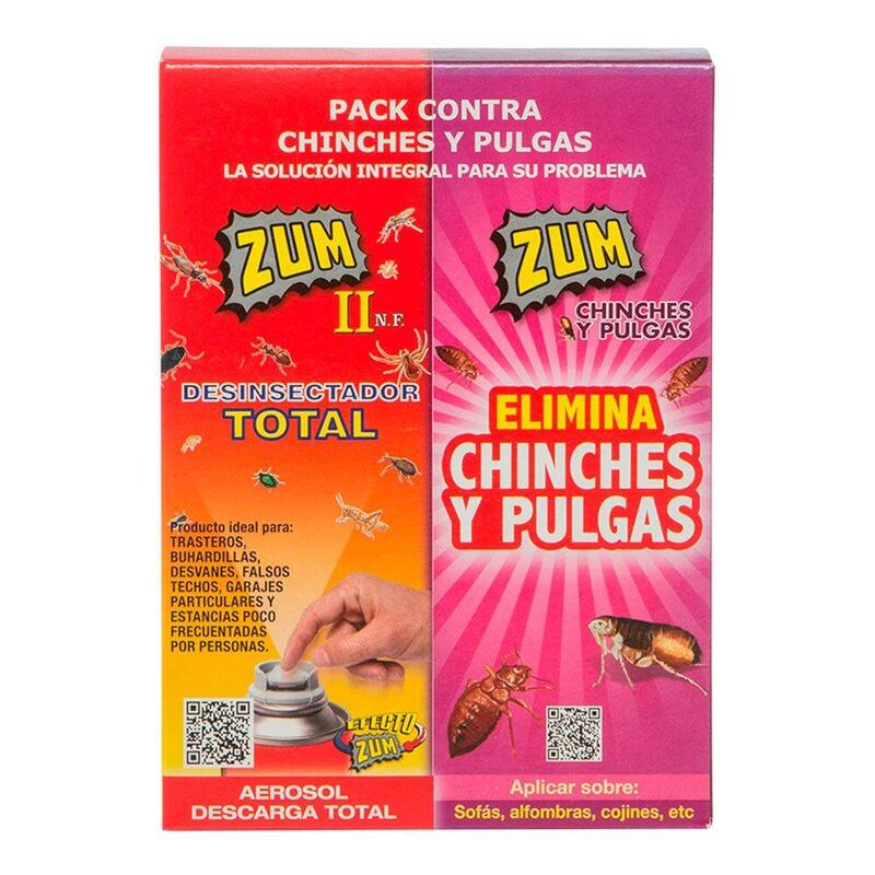 Insecticidas De Descarga Total Para Chinches Y Pulgas, 150 + 150 Ml
