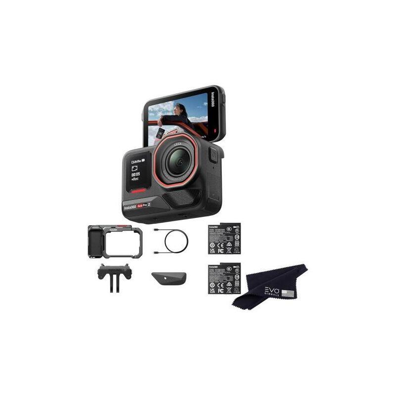 Insta360 Ace Pro 2 Action Camera 8k Xplorer Bundle Dual Battery Black Eu