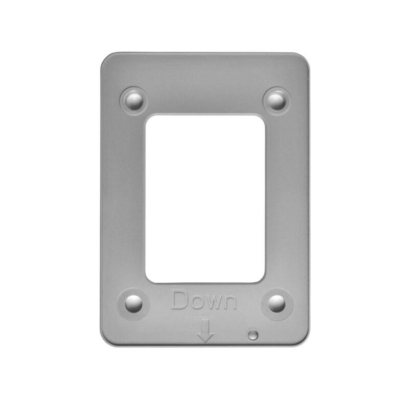 Installationplate Xcr-Sd G2,  9mm, Plastic, Grey