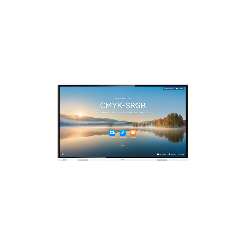 Intelligent Collaboration Device, Huawei Ideahub Board 3 Pro, Ihb2-65pb, Intelligent Collaboration Device 65-Inch Infrared Screen, Jade White, Overseas