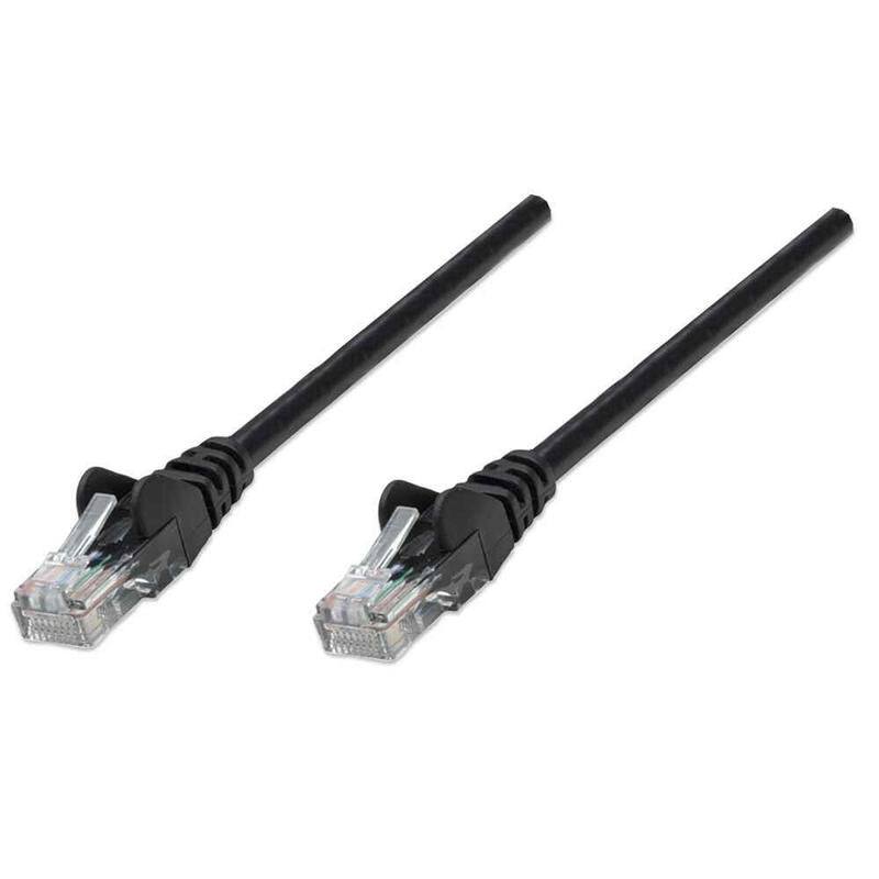 Intellinet 0.45m Cat5e Cable De Red Negro 0,5 M U/Utp [Utp]