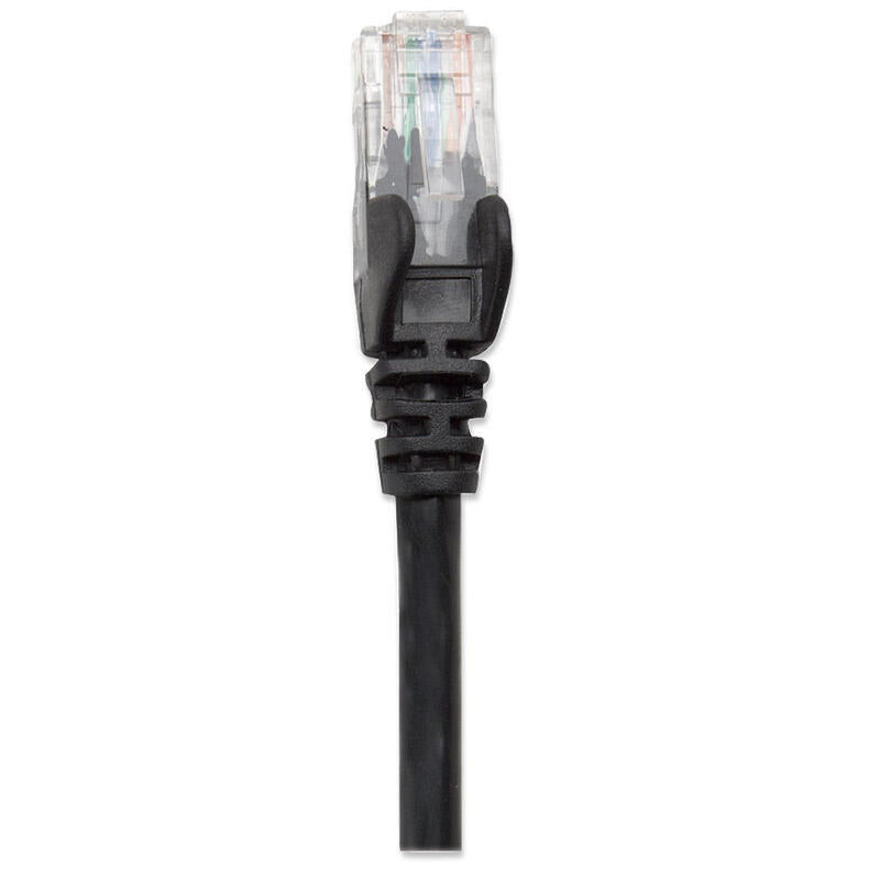 Intellinet 0.45m Cat5e Cable De Red Negro 0,5 M U/Utp [Utp]