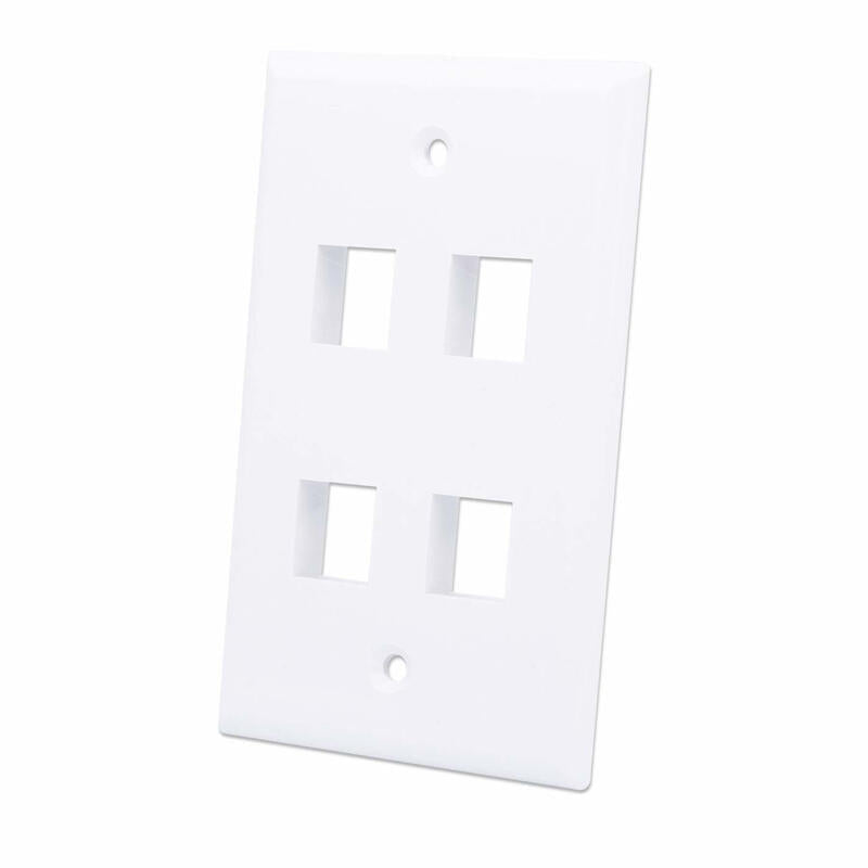 Intellinet 163316 Toma Nat Frontal 4x Keyst