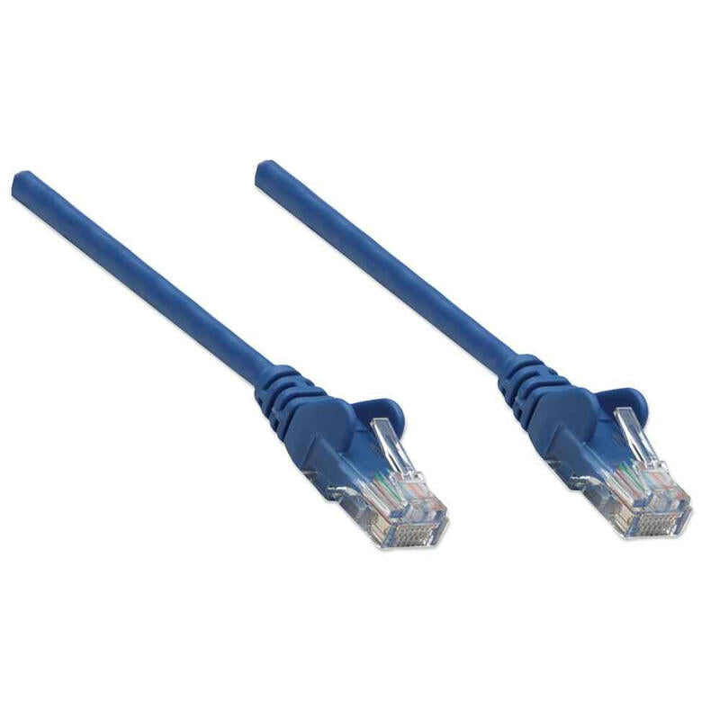 Intellinet 1m Cat5e Cable De Red Azul U/Utp (Utp)