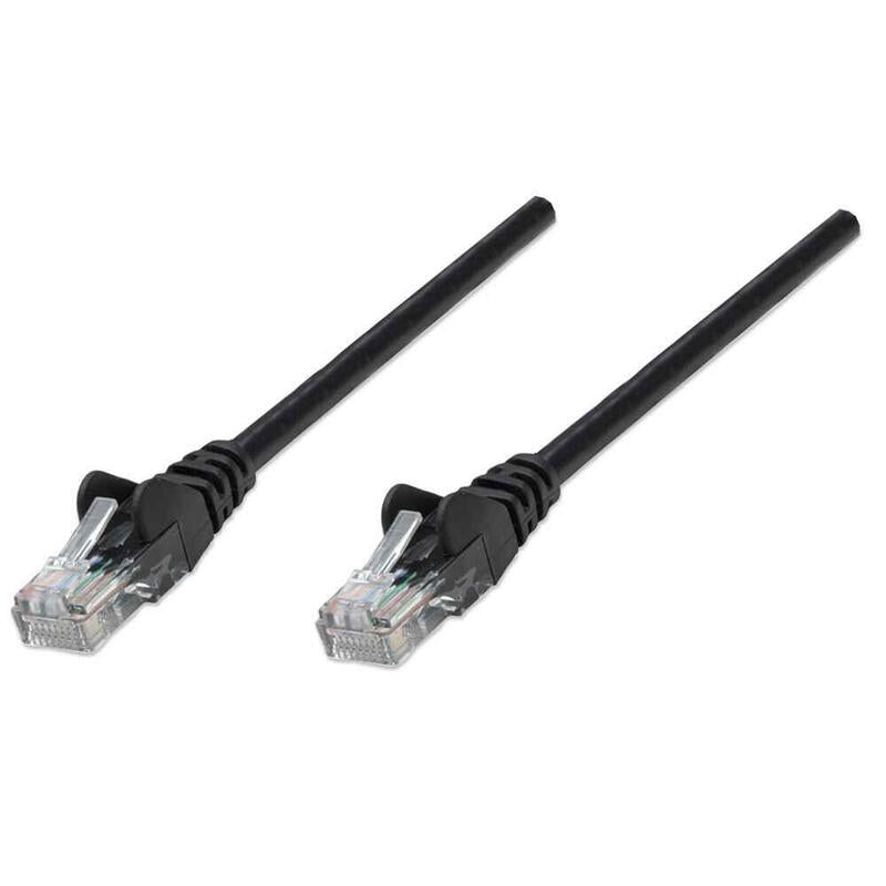 Intellinet 2m Cat5e Cable De Red Negro U/Utp (Utp)