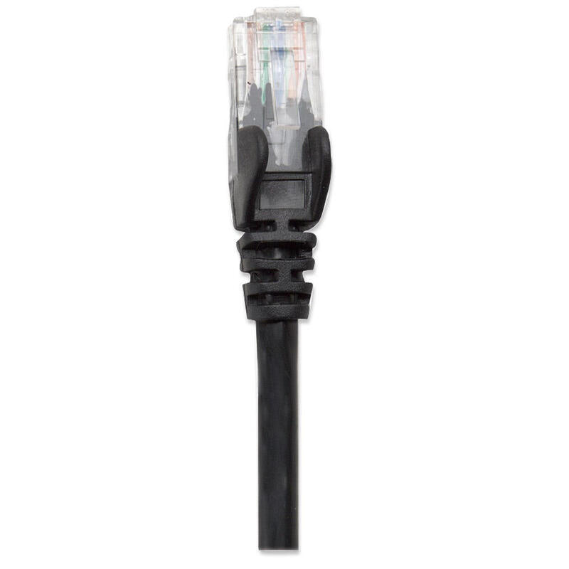 Intellinet 2m Cat5e Cable De Red Negro U/Utp (Utp)